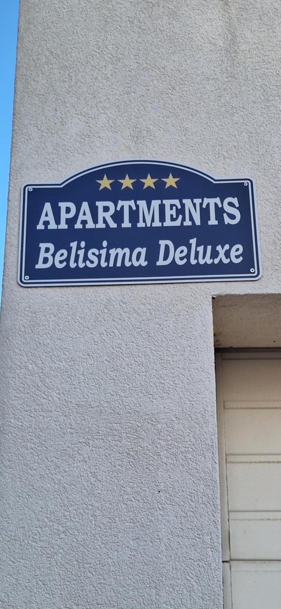Apartman Belisima Deluxe Супетарска-Драга Экстерьер фото